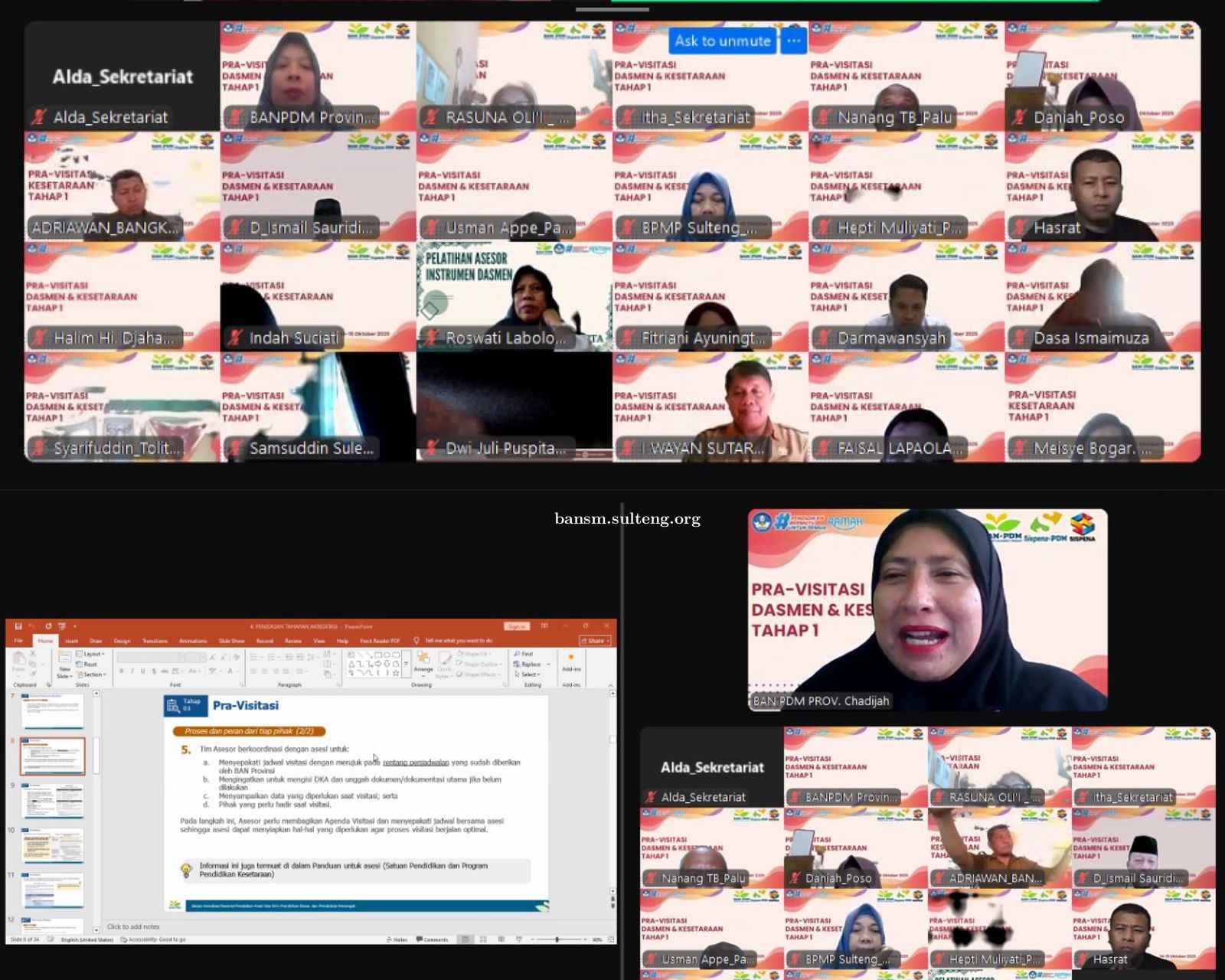 PRA-VISITASI DASMEN DAN KESETARAAN TAHAP 1 2025